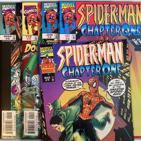 SPIDER-MAN CHAPTER ONE 1-5 - Picture 1 of 6